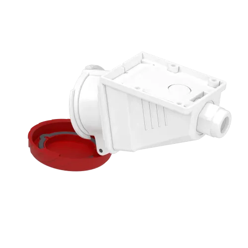 Розетка настенная, 16А, 3P+N+E, IP67, 380В, винтовая PKF16W735