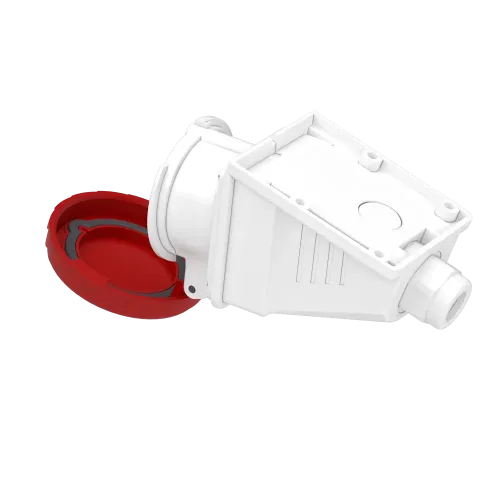 Розетка настенная, 16А, 3P+N+E, IP67, 380В, винтовая PKF16W735