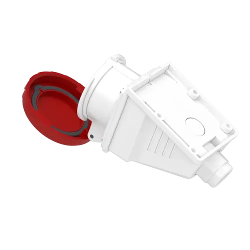Розетка настенная, 16А, 3P+N+E, IP67, 380В, винтовая PKF16W735