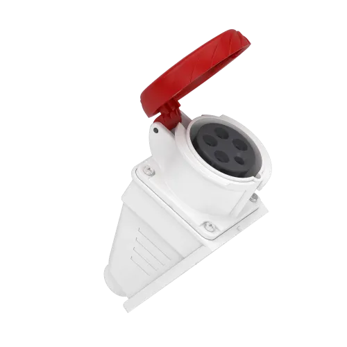 Розетка настенная, 16А, 3P+N+E, IP67, 380В, винтовая PKF16W735