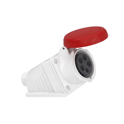 Розетка настенная, 16А, 3P+N+E, IP67, 380В, винтовая PKF16W735