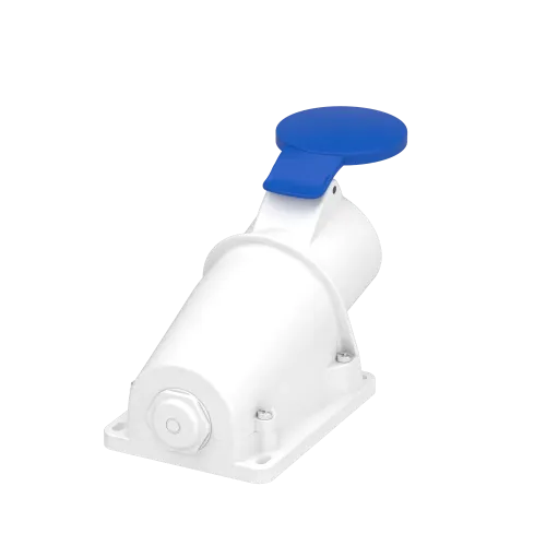 Розетка настенная, 32А, 2P+E, IP44, 380В, винтовая PKF32W423