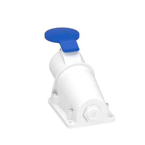 Розетка настенная, 32А, 2P+E, IP44, 380В, винтовая PKF32W423
