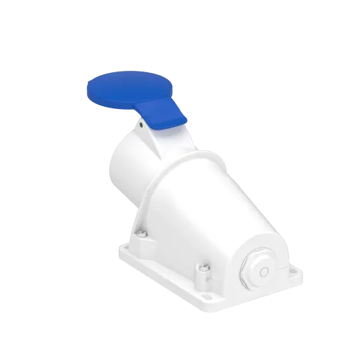 Розетка настенная, 32А, 2P+E, IP44, 380В, винтовая PKF32W423