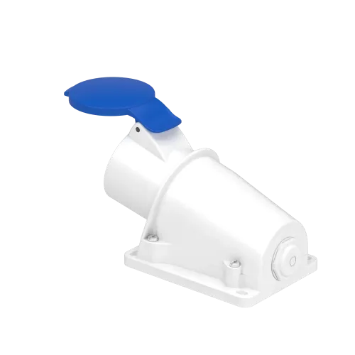 Розетка настенная, 32А, 2P+E, IP44, 380В, винтовая PKF32W423