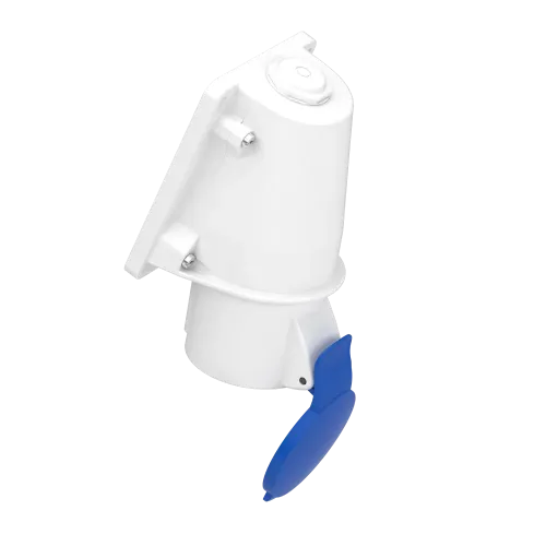 Розетка настенная, 32А, 2P+E, IP44, 380В, винтовая PKF32W423