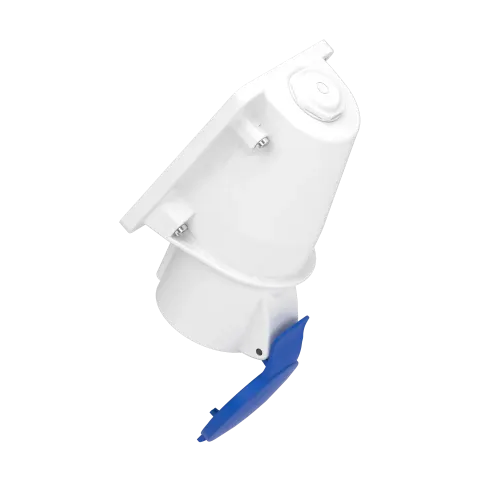Розетка настенная, 32А, 2P+E, IP44, 380В, винтовая PKF32W423