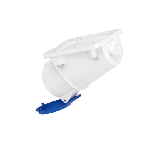 Розетка настенная, 32А, 2P+E, IP44, 380В, винтовая PKF32W423