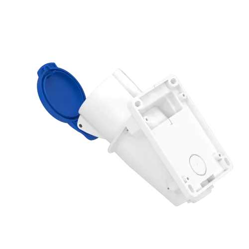 Розетка настенная, 32А, 2P+E, IP44, 380В, винтовая PKF32W423