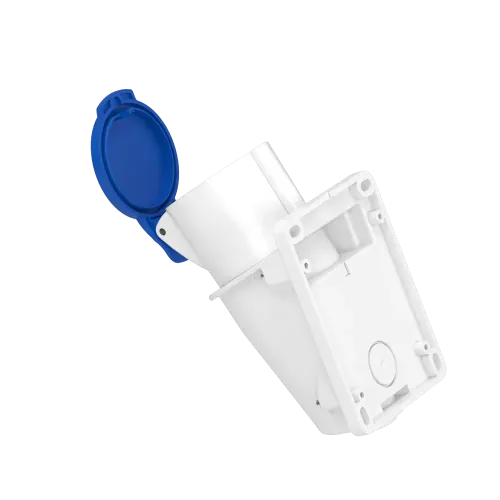 Розетка настенная, 32А, 2P+E, IP44, 380В, винтовая PKF32W423