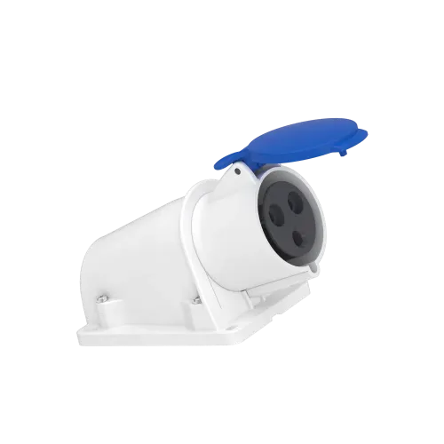 Розетка настенная, 32А, 2P+E, IP44, 380В, винтовая PKF32W423