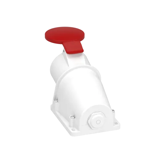 Розетка настенная, 32А, 3P+N+E, IP44, 380В, винтовая PKF32W435
