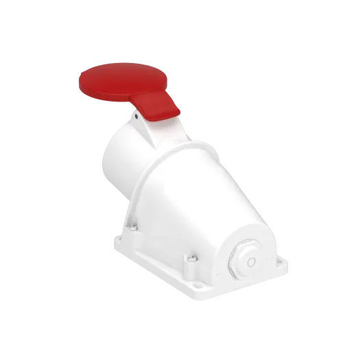 Розетка настенная, 32А, 3P+N+E, IP44, 380В, винтовая PKF32W435