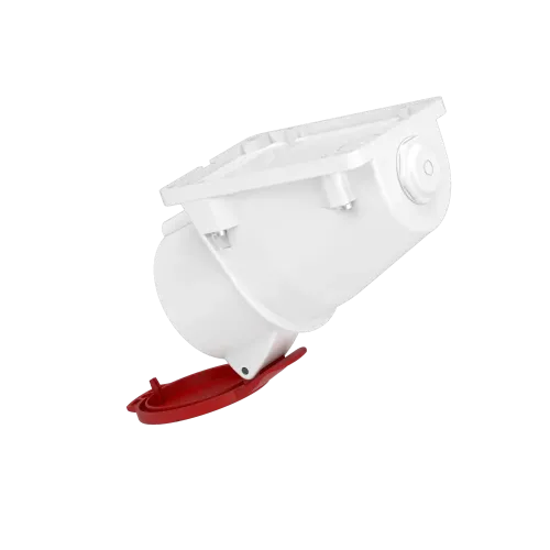 Розетка настенная, 32А, 3P+N+E, IP44, 380В, винтовая PKF32W435