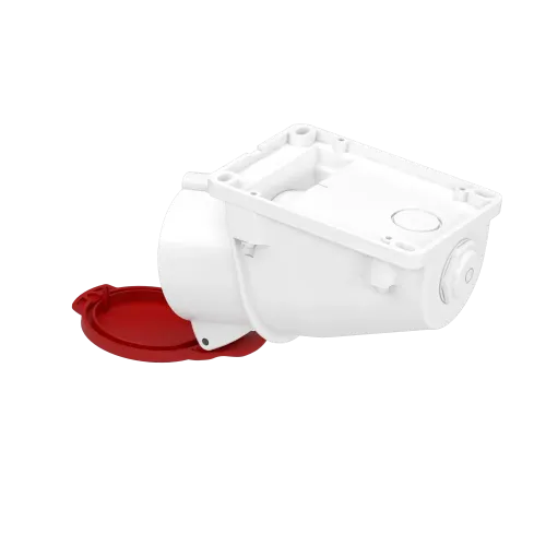Розетка настенная, 32А, 3P+N+E, IP44, 380В, винтовая PKF32W435
