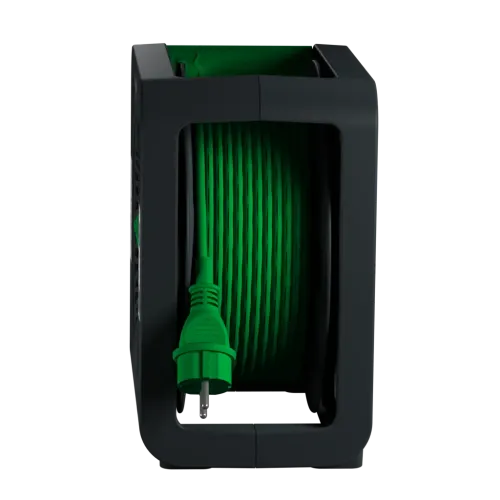 Удлинитель на катушке 4 розетки, 15м IP20 IMT33137