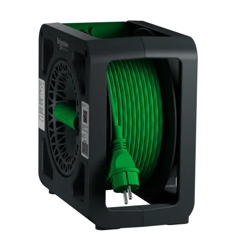 Удлинитель на катушке 4 розетки, 15м IP20 IMT33137