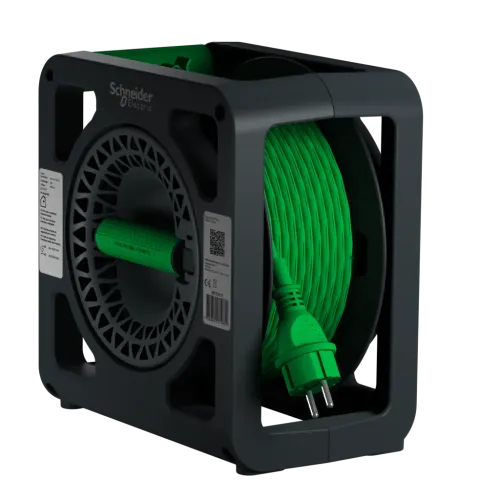 Удлинитель на катушке 4 розетки, 15м IP20 IMT33137