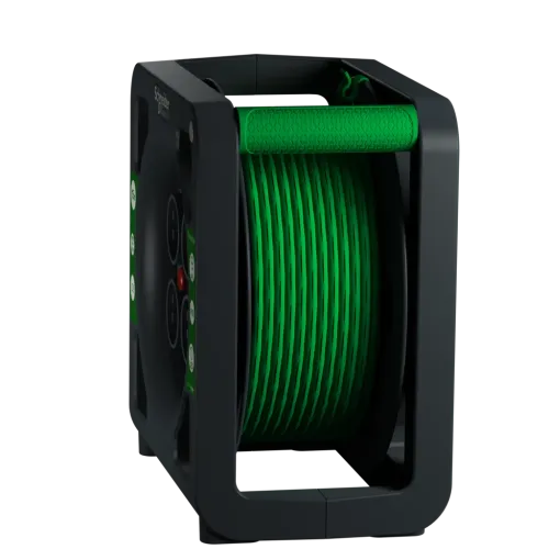 Удлинитель на катушке 4 розетки, 15м IP20 IMT33137