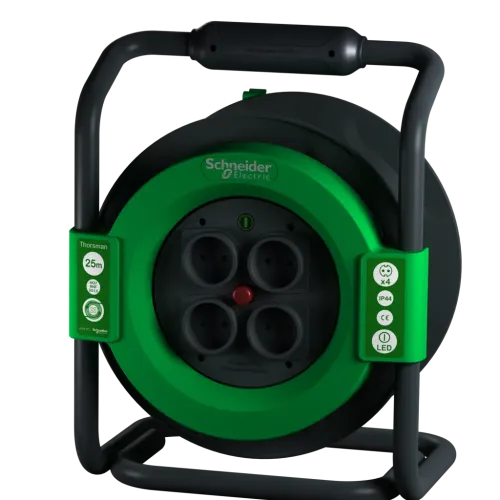 Удлинитель на катушке 4 розетки, 25м IP44 IMT33147