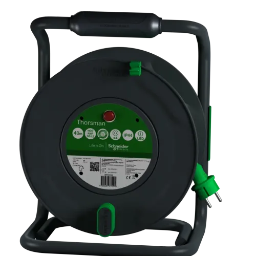 Удлинитель на катушке 4 розетки, 40м IP44 IMT33158