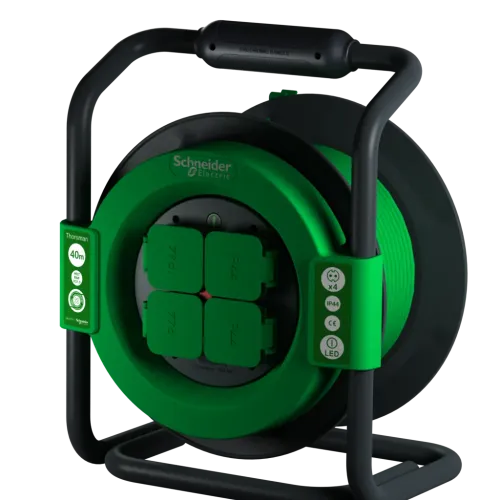 Удлинитель на катушке 4 розетки, 40м IP44 IMT33158
