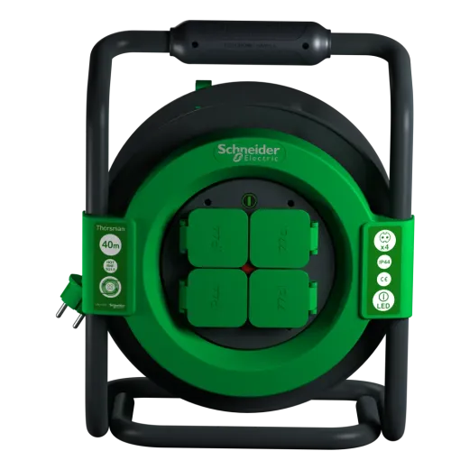 Удлинитель на катушке 4 розетки, 40м IP44 IMT33158