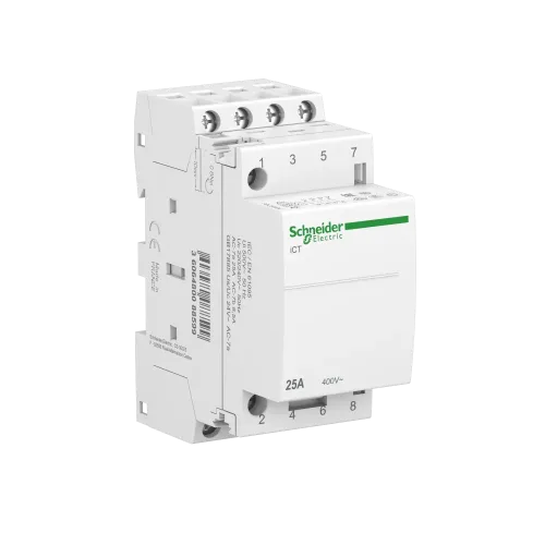 Контактор 25А, 4NO, 220/240В, 50Гц A9C20834