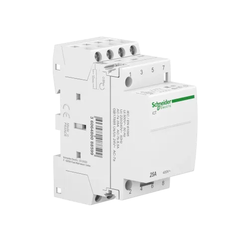 Контактор 25А, 4NO, 220/240В, 50Гц A9C20834