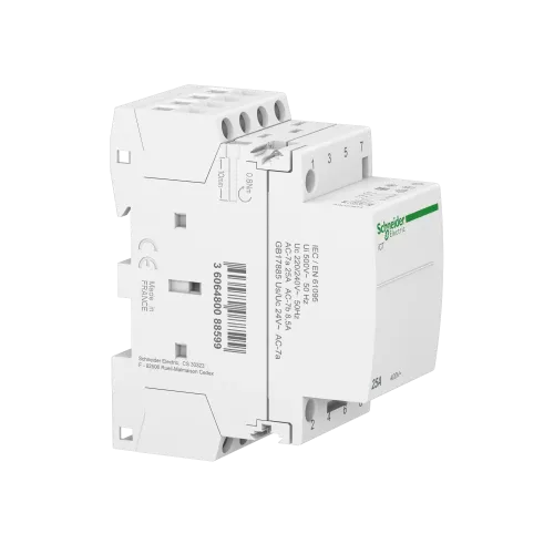 Контактор 25А, 4NO, 220/240В, 50Гц A9C20834