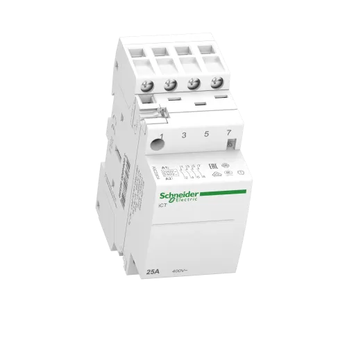 Контактор 25А, 4NO, 220/240В, 50Гц A9C20834