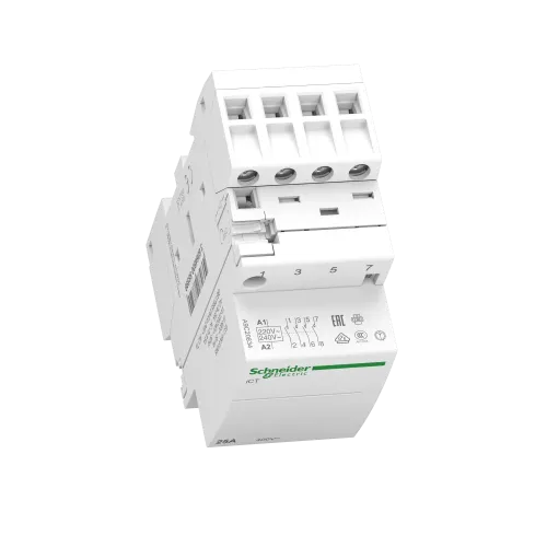 Контактор 25А, 4NO, 220/240В, 50Гц A9C20834