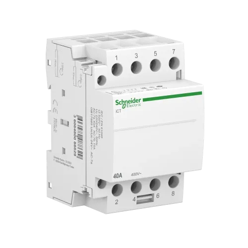 Контактор 40А, 4NO, 220/240В, 50Гц A9C20844