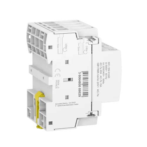 Контактор 40А, 4NO, 220/240В, 50Гц A9C20844