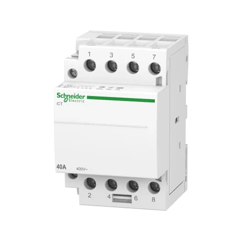 Контактор 40А, 4NO, 220/240В, 50Гц A9C20844