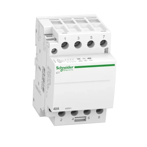 Контактор 40А, 4NO, 220/240В, 50Гц A9C20844