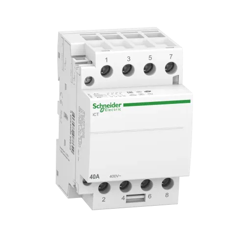 Контактор 40А, 4NO, 220/240В, 50Гц A9C20844