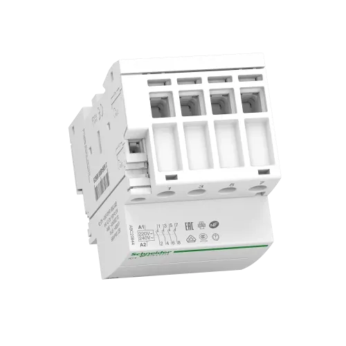 Контактор 40А, 4NO, 220/240В, 50Гц A9C20844