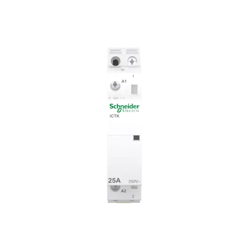 Контактор, Acti9 iCTK, 25 A, 1 NO, 250 В, катушка 230-240 В A9C40125