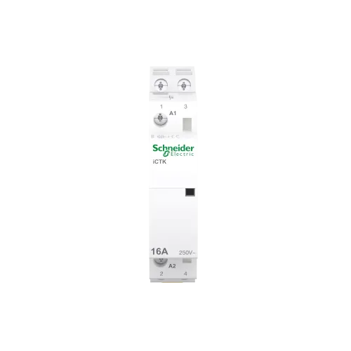 Контактор, Acti9 iCTK, 16 A, 2 NO, 250 В, катушка 230-240 В A9C40216