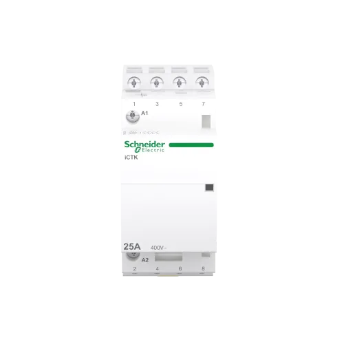 Контактор, Acti9 iCTK, 25 A, 4 NO, 400 В, катушка 220-240 В A9C40425