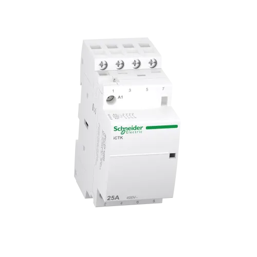Контактор, Acti9 iCTK, 25 A, 4 NO, 400 В, катушка 220-240 В A9C40425