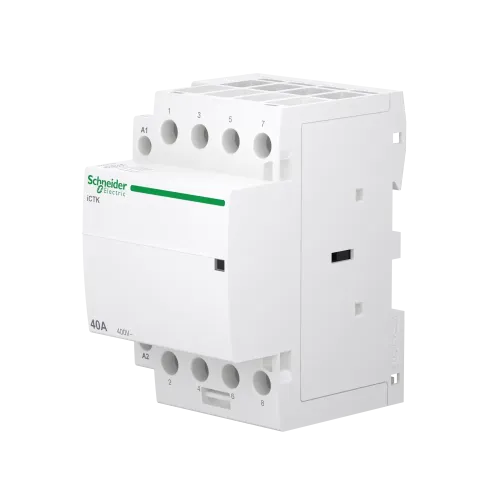 Контактор 40 A, 4 NO, 400 В, катушка 220 В, Acti9 iCTK A9C40440