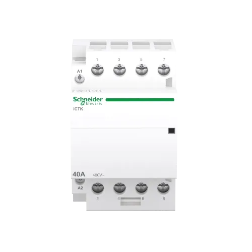 Контактор 40 A, 4 NO, 400 В, катушка 220 В, Acti9 iCTK A9C40440