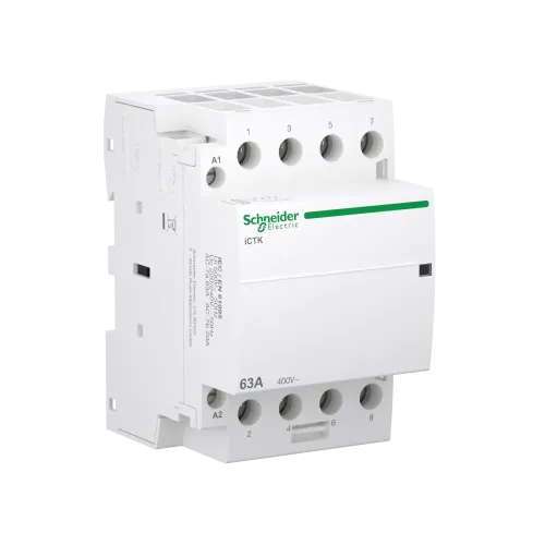 Контактор, Acti9 iCTK, 63 A, 4 NO, 400 В, катушка 220-240 В A9C40463