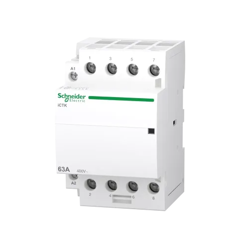 Контактор, Acti9 iCTK, 63 A, 4 NO, 400 В, катушка 220-240 В A9C40463