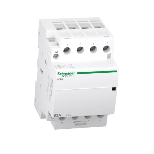 Контактор, Acti9 iCTK, 63 A, 4 NO, 400 В, катушка 220-240 В A9C40463