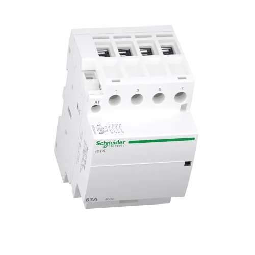 Контактор, Acti9 iCTK, 63 A, 4 NO, 400 В, катушка 220-240 В A9C40463