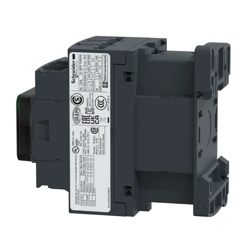 Контактор 9 A, катушка 220В AC, 3 полюса, LC1D09M7 Schneider Electric