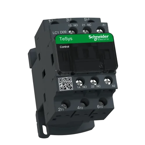 Контактор 9 A, катушка 220В AC, 3 полюса, LC1D09M7 Schneider Electric
